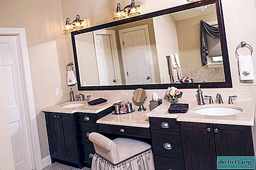 Erilaisia ​​kylpyhuonepöytiä, suosittuja värejä ja malleja
