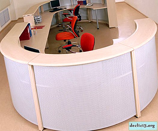 Anbefalinger til valg af møbler i receptionen, placeringsregler, designtips