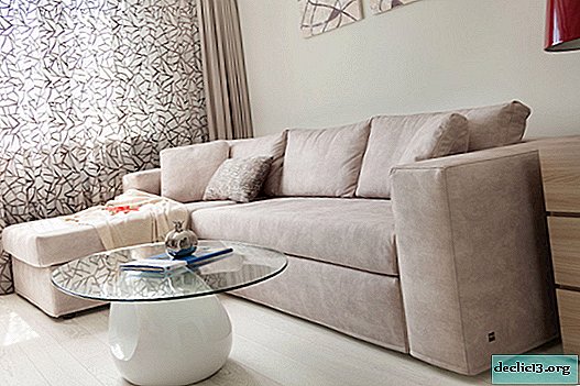 Kombinationen af ​​en beige sofa med forskellige interiørstilarter