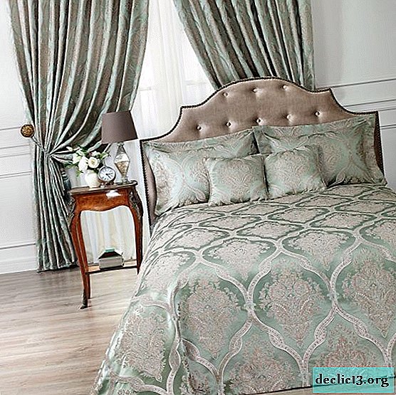 Modern options for bedspreads in the bedroom, design tips