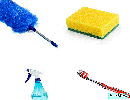 Evde mobilya temizleme yöntemleri, kanıtlanmış yöntemler