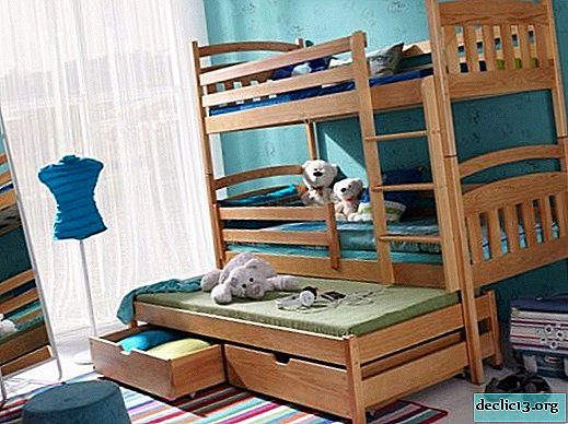 Existing bunk beds, main positive features
