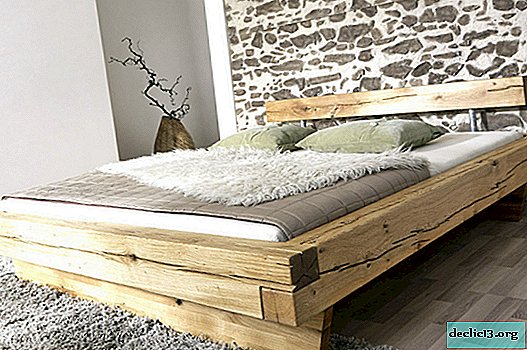 In what options are beds made of timber, the criteria for their choice