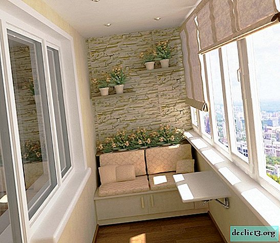 Možnosti pohištva za balkon, pa tudi priporočila za izbiro in postavitev