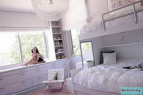 Furniture options for a teenage girl's room, features and selection rules - Children