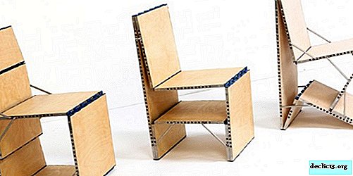 Variantes de muebles inusuales, productos de diseño. - Casa de verano