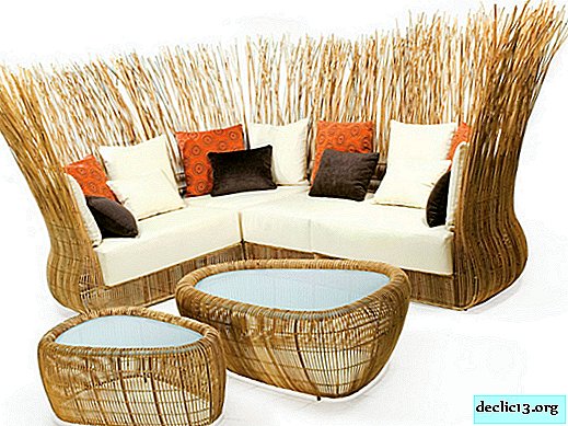 Wicker furniture options, model overview