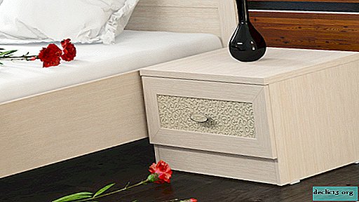 Options for bedside tables, important nuances and recommendations