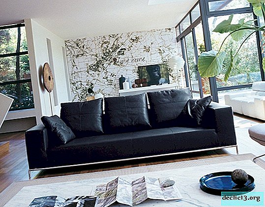 La elección del color del sofá, teniendo en cuenta las características del interior, soluciones populares