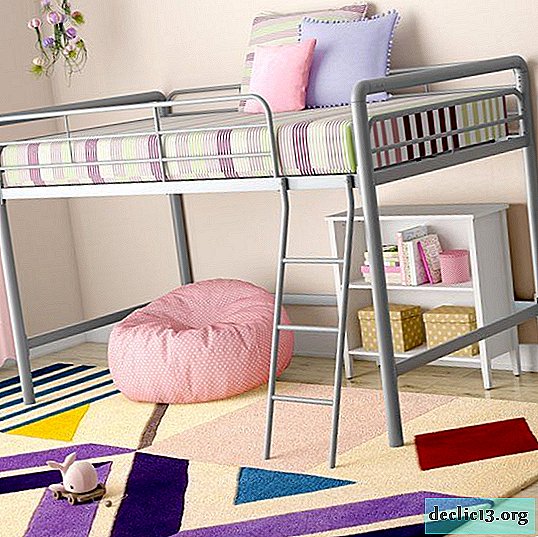 Dviaukščių lovų tipai vaikams su šonais, atrankos kriterijai