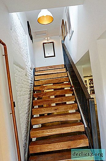Staircase for a country house - 1000 ideas for every taste