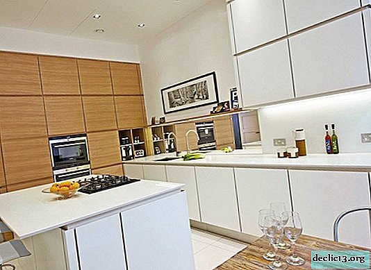 التجديد في المطبخ بمساحة 12 متر مربع - التطبيق العملي الإبداعي