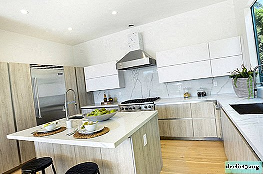 ห้องครัวที่มีพื้นที่ 12 ตารางเมตร m - 2018 การออกแบบ