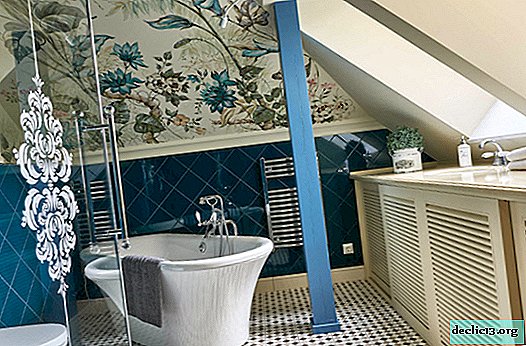 Fashion tile 2019: current bathroom design