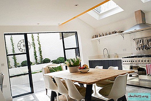 Kuhinja-dnevna soba 40 kvadratnih metrov. m - najboljša možnost postavitve za vso družino
