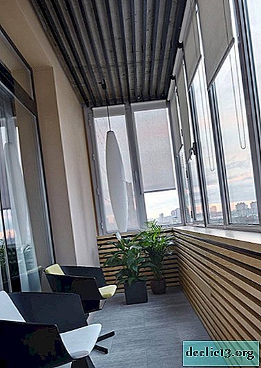 Balkon in der Wohnung: modische Ideen verschiedener Designstile