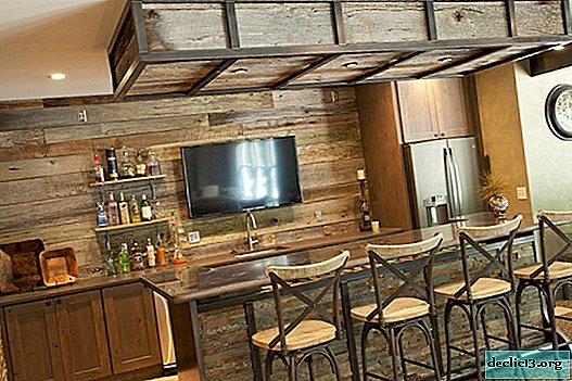 Comptoir de bar: le meilleur moyen d'organiser l'espace dans des appartements et des maisons modernes