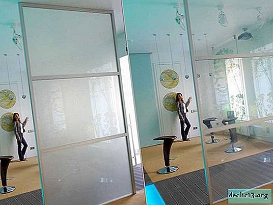 Divisórias totalmente em vidro: tipos, seleção e instalação