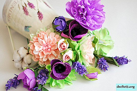 Flores de papel DIY