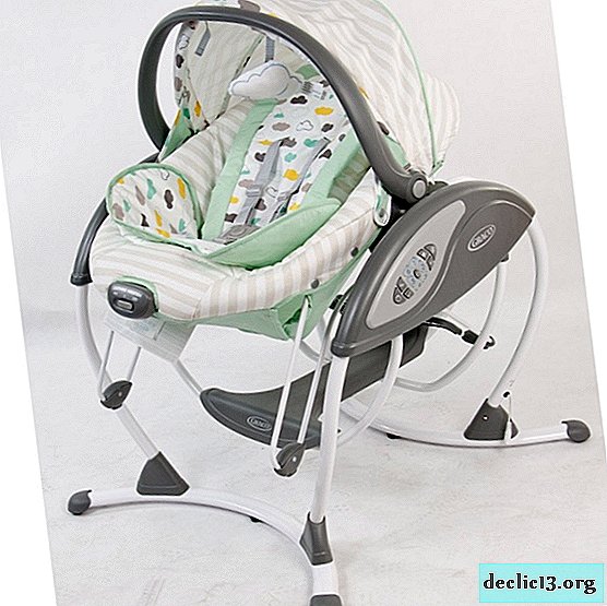 Baby electronic swing for newborns: description, models, advantages, reviews