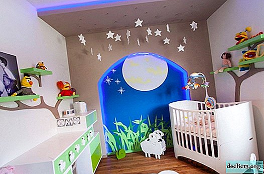 Design interiéru pokoje pro novorozence
