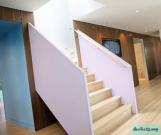 Дизайн на стълбище в стил Арт Нуво за селска къща