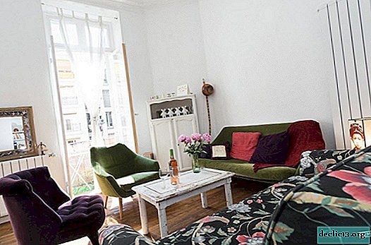 Design de um apartamento parisiense em estilo vintage