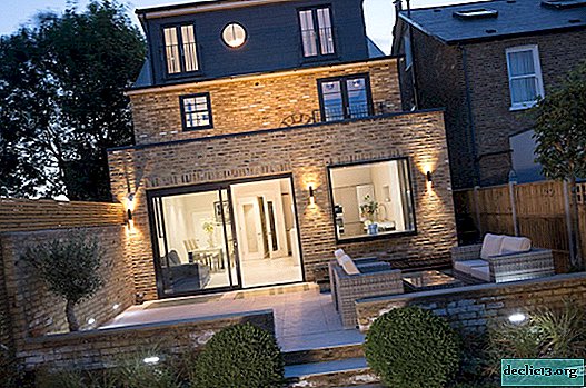 Design project of a London private house with a mix of styles in the design