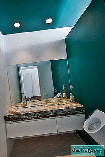 Design de salle de bain: les lois principales et les détails importants