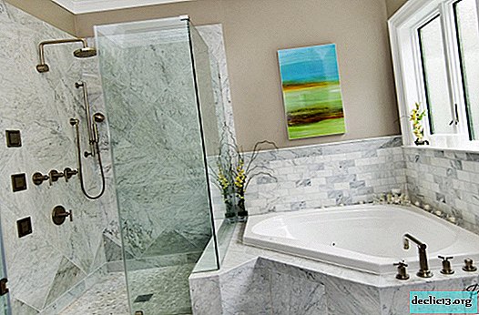Corner bathtub design - comfortable and stylish