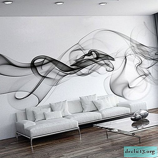 Wall mural in the interior - a kaleidoscope of modern ideas