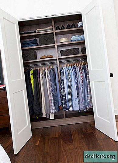 Naredite svojo omaro iz shrambe: sistemi za shranjevanje garderobe in nasveti za podjetne.
