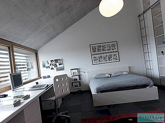 Interior y diseño de un dormitorio moderno. - Las habitaciones