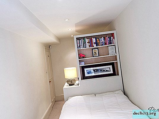 Notranjost majhne spalnice - preboj v prostor