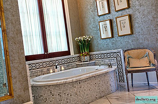 Interior de baño de estilo clásico