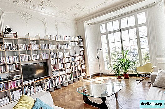 Elegante interior de un luminoso apartamento en París.