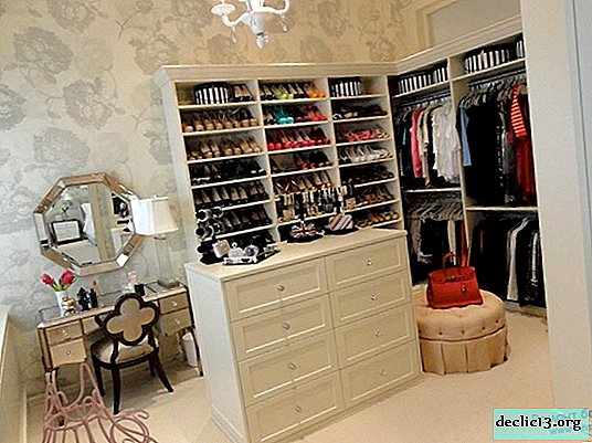 How to equip a dressing room - The rooms