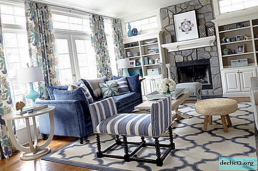 How to equip a living room stylish and modern