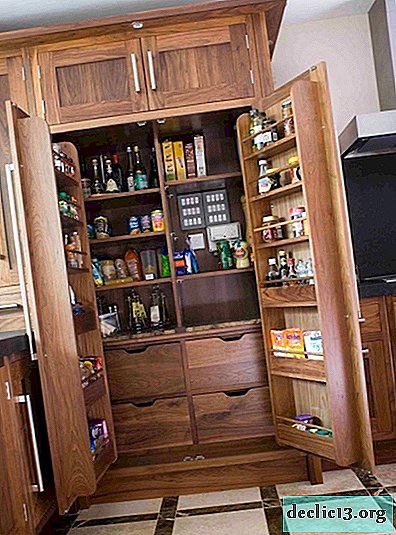How to conveniently and rationally equip a kitchen pantry