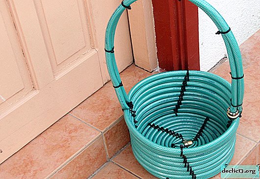 How to make a basket using a garden hose