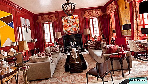 "Red" living room today - good taste or bad taste?