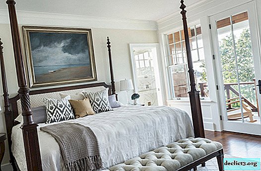 A bed in the bedroom is a key design element