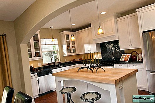 Virtuvės su arka - praktiška elegancija