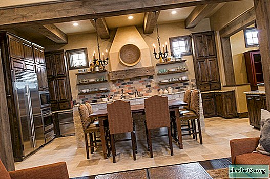 Country-style cuisine: the warmth of natural materials
