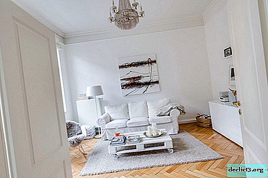 The apartment in white is an example of perfection and harmony.
