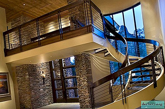 Treppen im Inneren des Hauses - der Schlüssel zu einem exklusiven Design