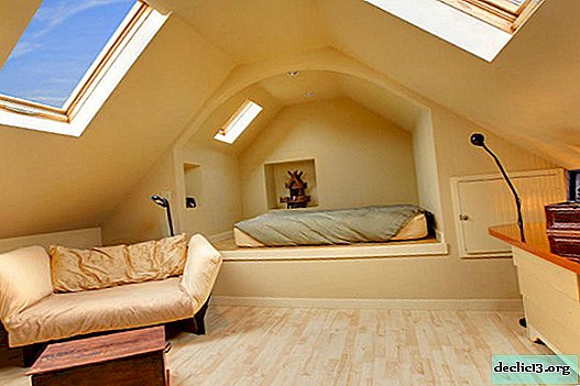 Podstrešje: foto ideje izvirnih, lepih in praktičnih dnevnih sob pod streho hiše