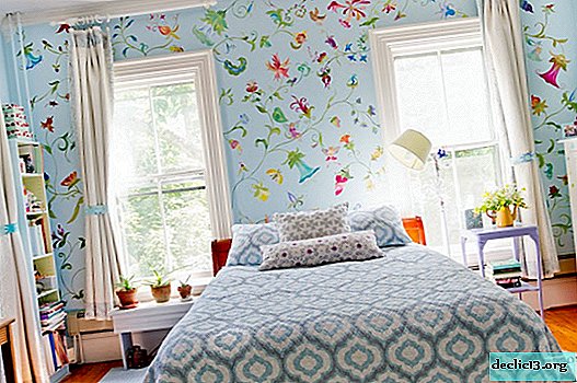 Wallpaper with which the bedroom will be transformed