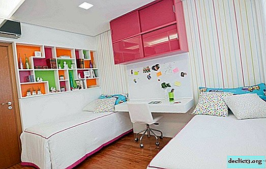 Furnizarea unei camere pentru doi copii - eficientă și frumoasă