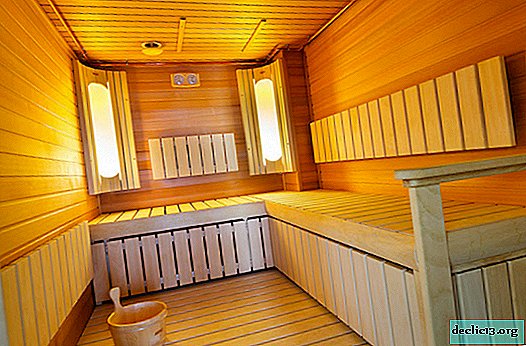 Finishing a bath or sauna in a private house